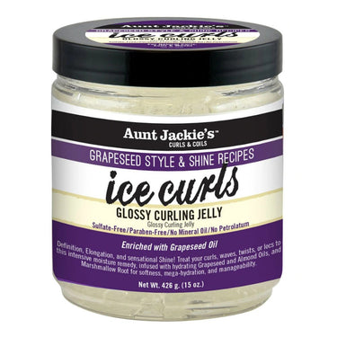 AUNT JACKIE'S Grapeseed Ice Curls Glossy Curling Jelly (15oz), Sareya Beauty Supply Store in calgary Alberta
